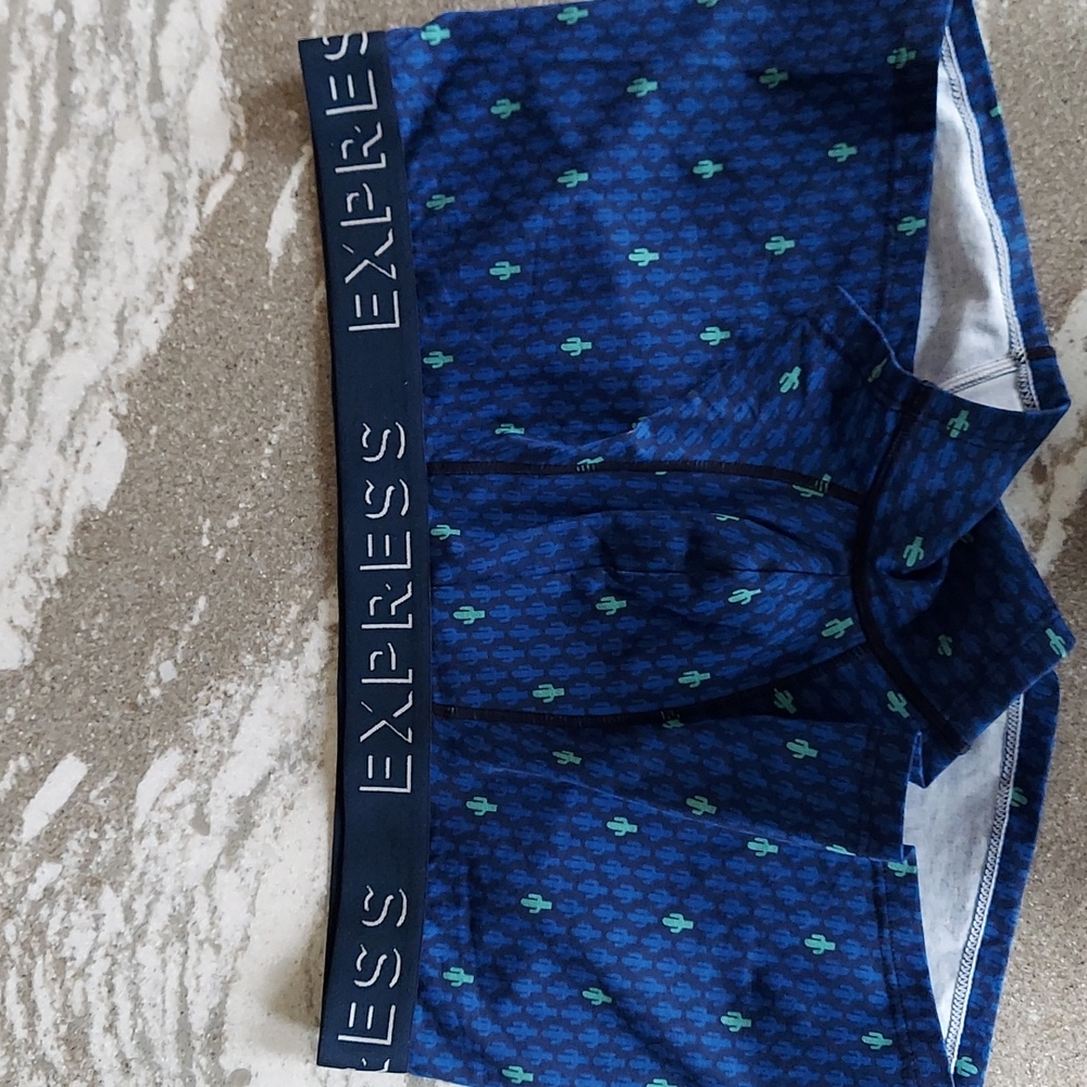 Express Comfort Cotton Cactus Print Boxer Brief